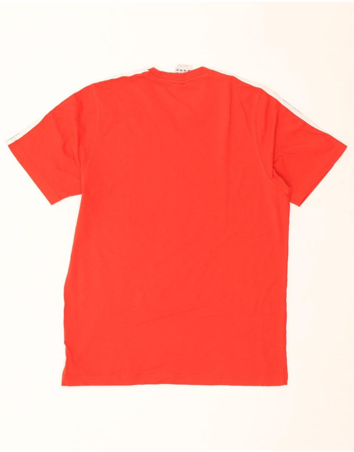 Adidas T-shirt pour homme UK 40/42 Rouge moyen