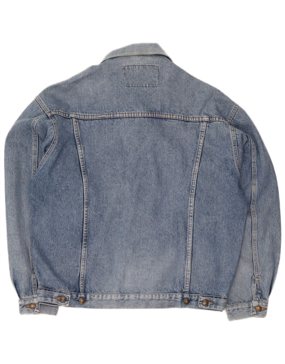 Casucci Veste en jean pour homme UK 40 Large Bleu Coton