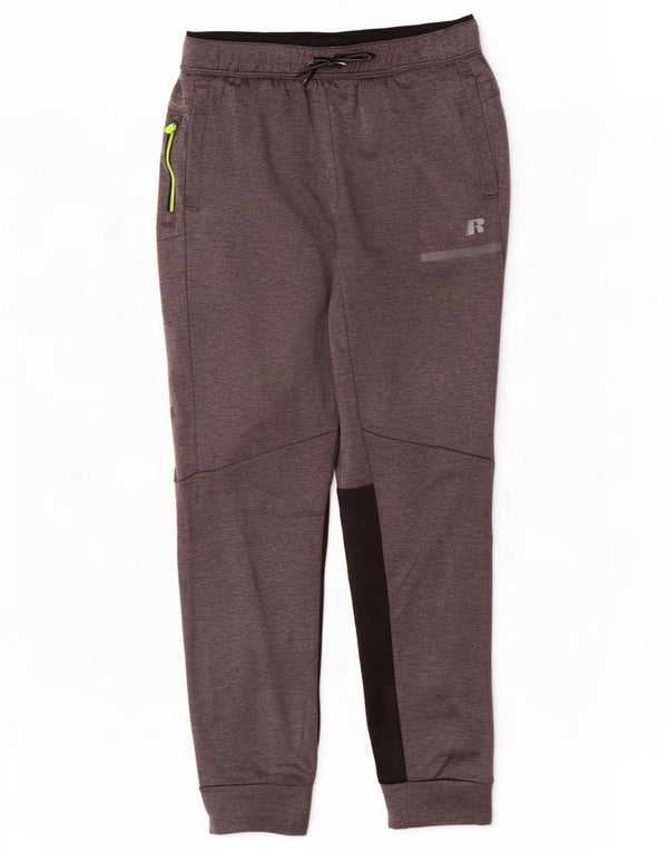 Russell Athletic Pantalon de survêtement pour garçon 14-15 ans XL Gris