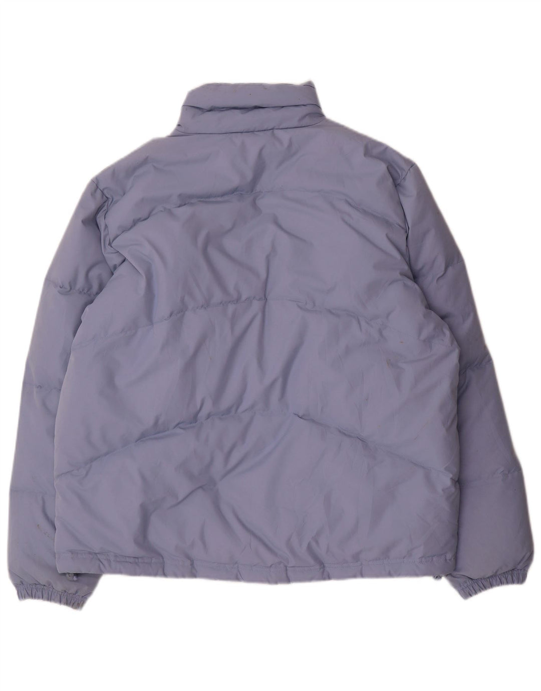 Adidas Veste matelassée surdimensionnée pour femme UK 14 Large Bleu Polyester
