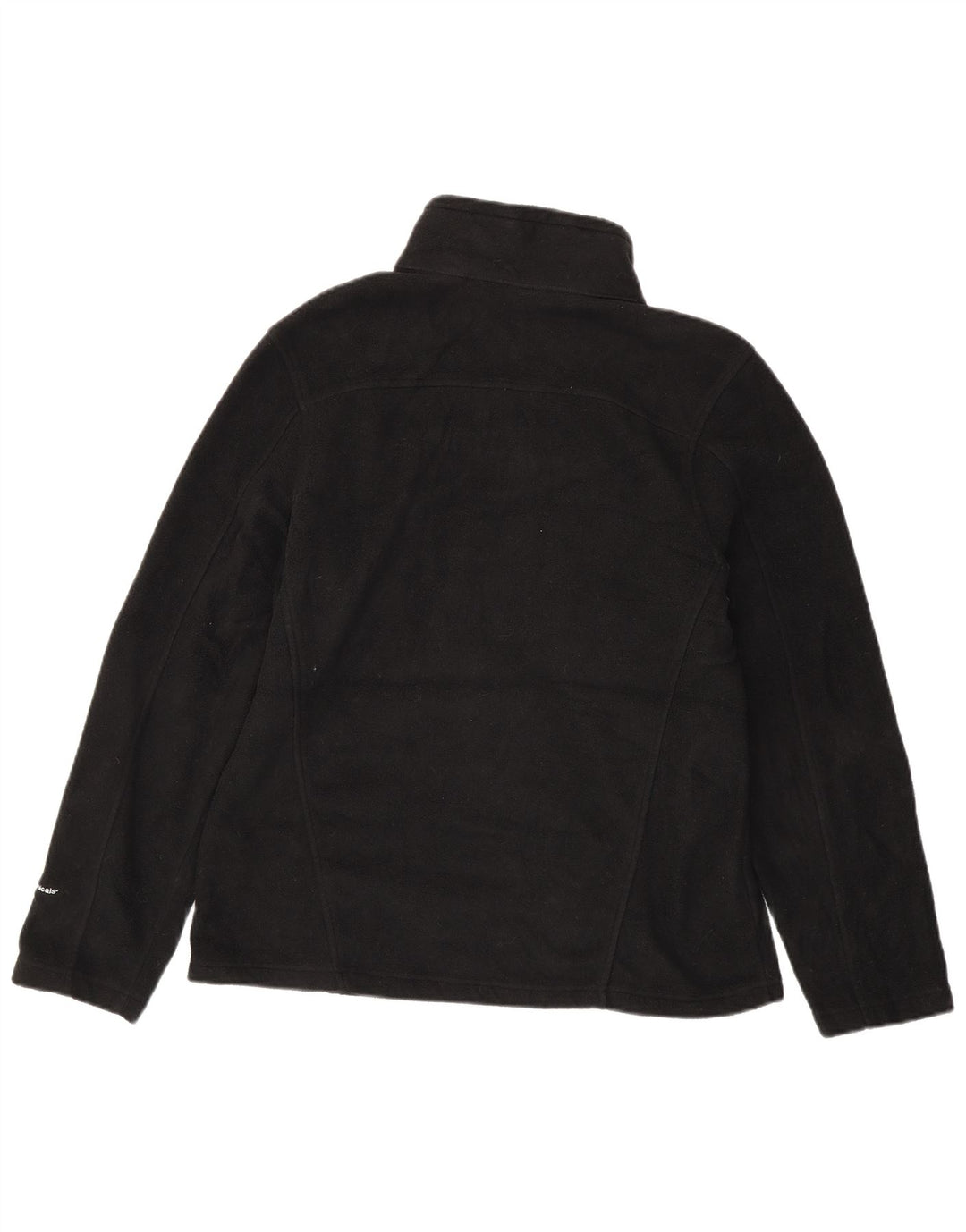 Eddie Bauer Pull polaire à col zippé pour homme, polyester noir moyen