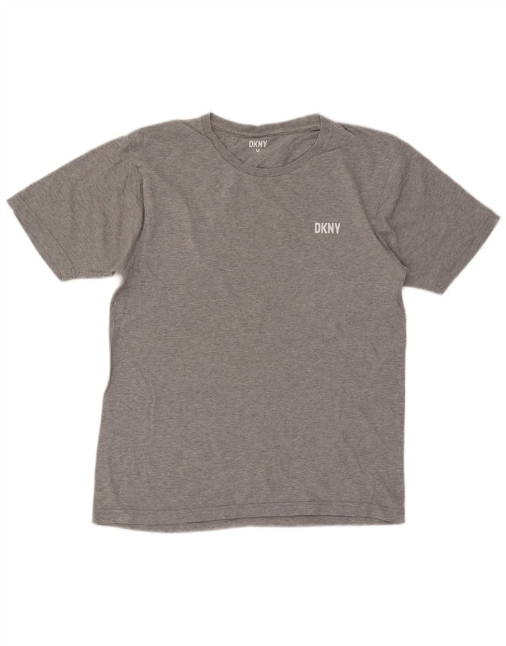 Dkny T-Shirt Homme Gris Moyen Coton