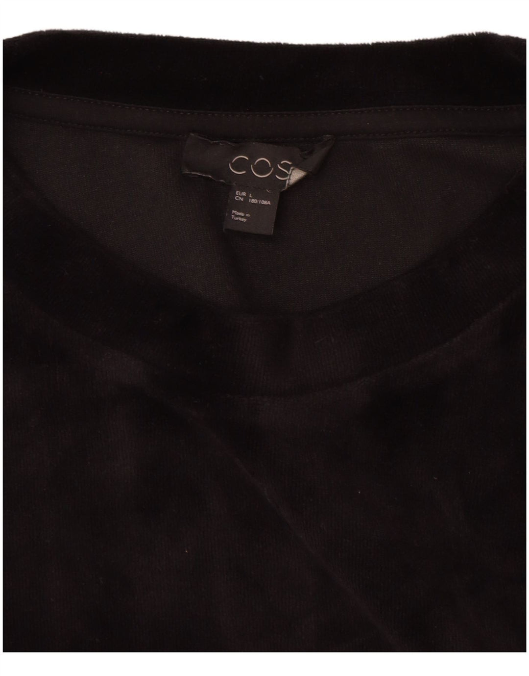 Cos Haut Homme Manches Longues Grand Coton Noir