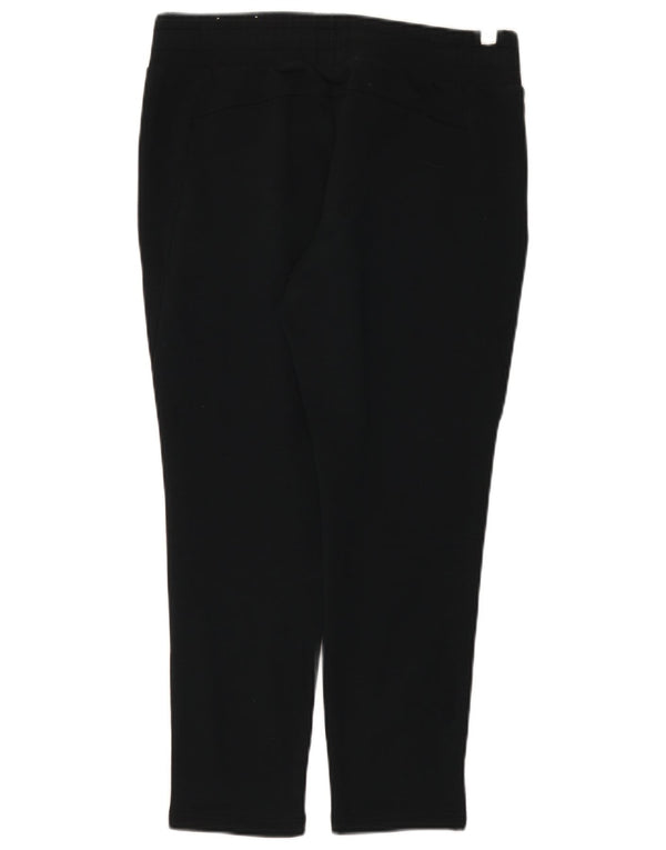 Puma Leggings Crop Graphic pour femme UK 12 Coton noir moyen