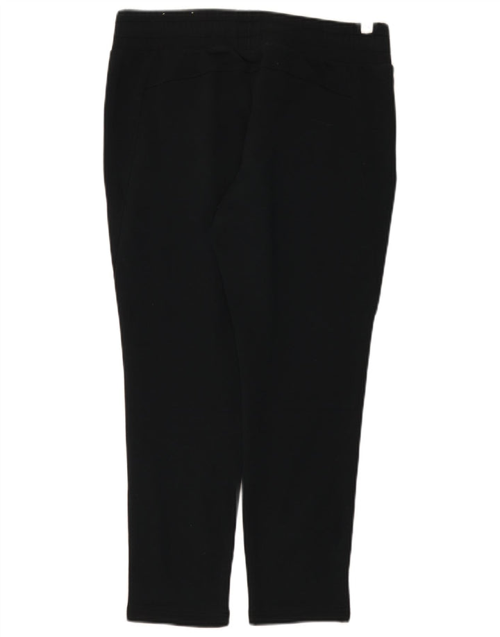 Puma Leggings Crop Graphic pour femme UK 12 Coton noir moyen