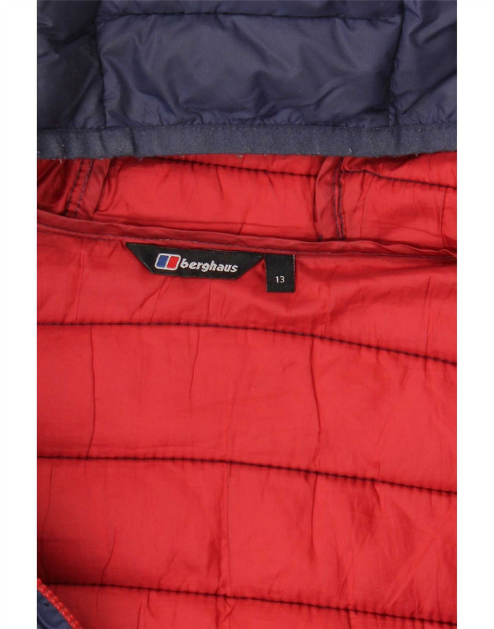 Berghaus Veste matelassée à capuche garçon 12-13 ans bleu marine