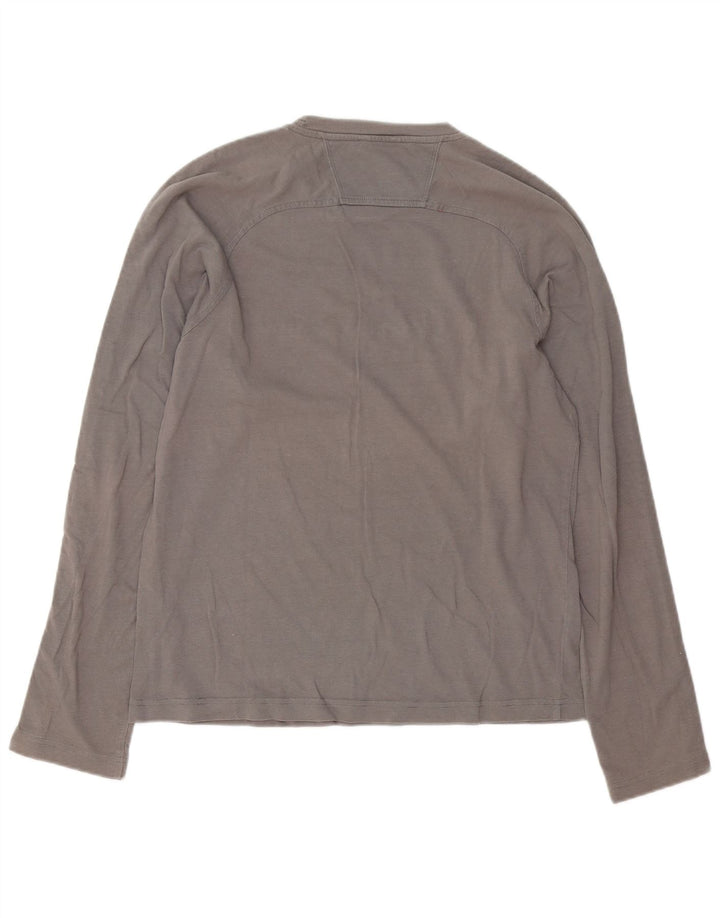 Champion Haut Graphique à Manches Longues Homme Gris Moyen Coton