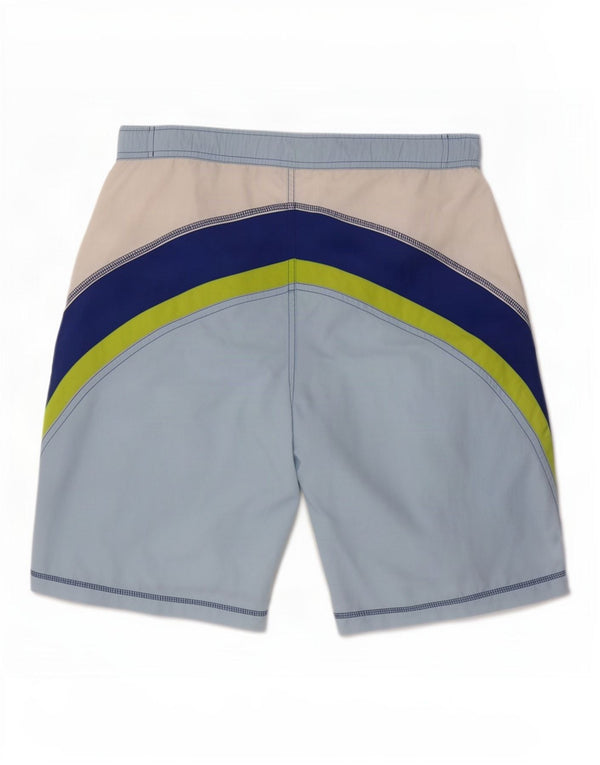 Champion Short de Bain Homme Small Blanc Colourblock Polyamide