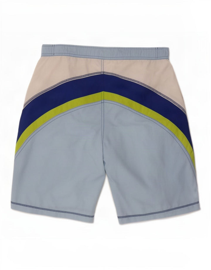 Champion Short de Bain Homme Small Blanc Colourblock Polyamide