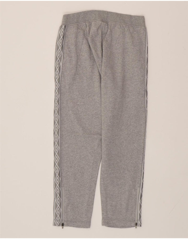 UMBRO Pantalon de Survêtement Graphic Crop Homme Petit Gris Coton