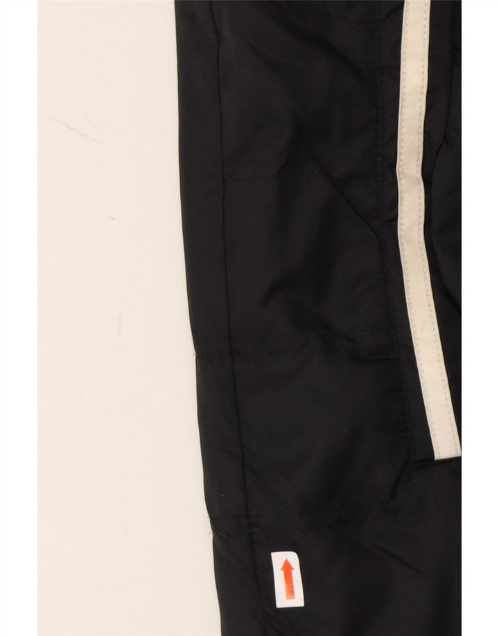ADIDAS Womens Hooded Raincoat UK 32/34 XS Black Polyester Vintage Adidas and Second-Hand Adidas from Messina Hembry 