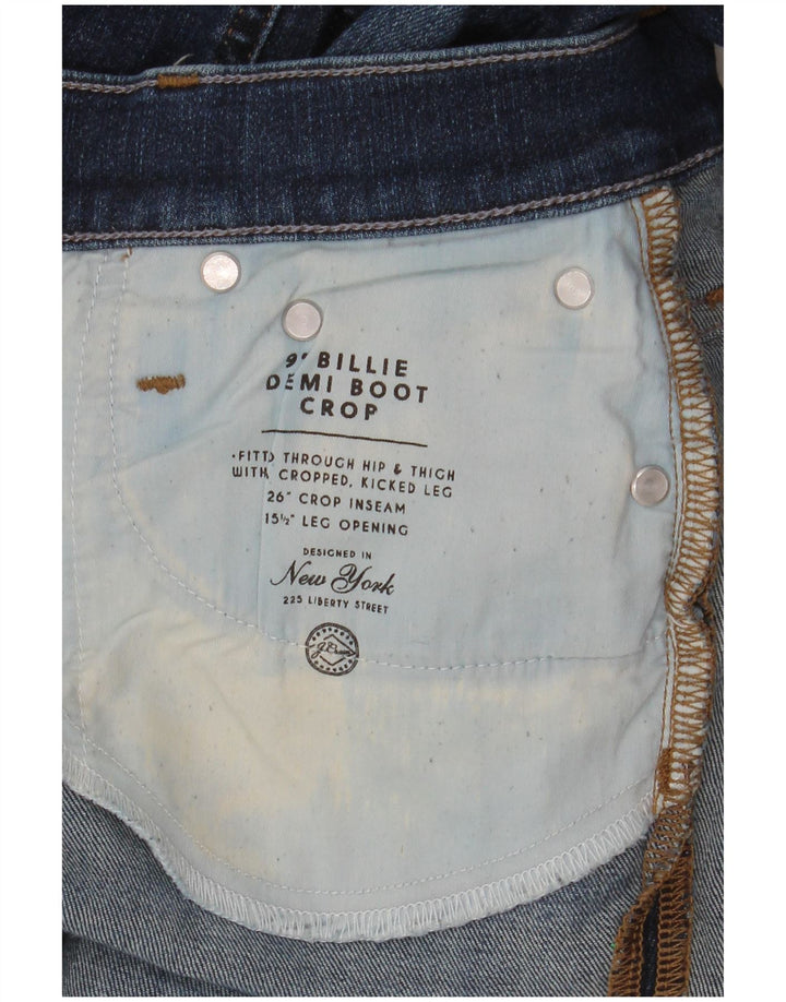 J. CREW Jean Bootcut Billie Demi Crop Femme W26 L25 Bleu