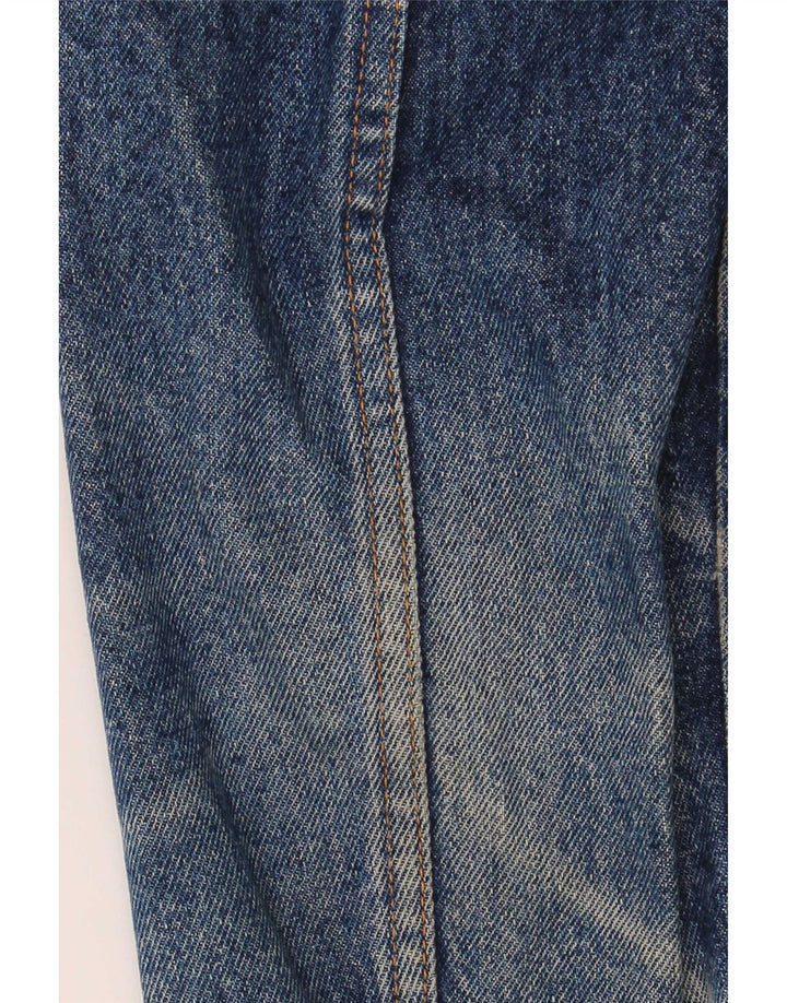 French Connection Veste en jean pour femme UK 16 Large Bleu Coton