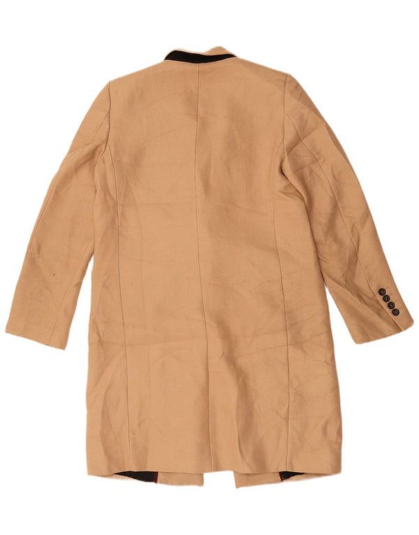 Zara Veste blazer surdimensionnée pour femme UK 10 Small Beige