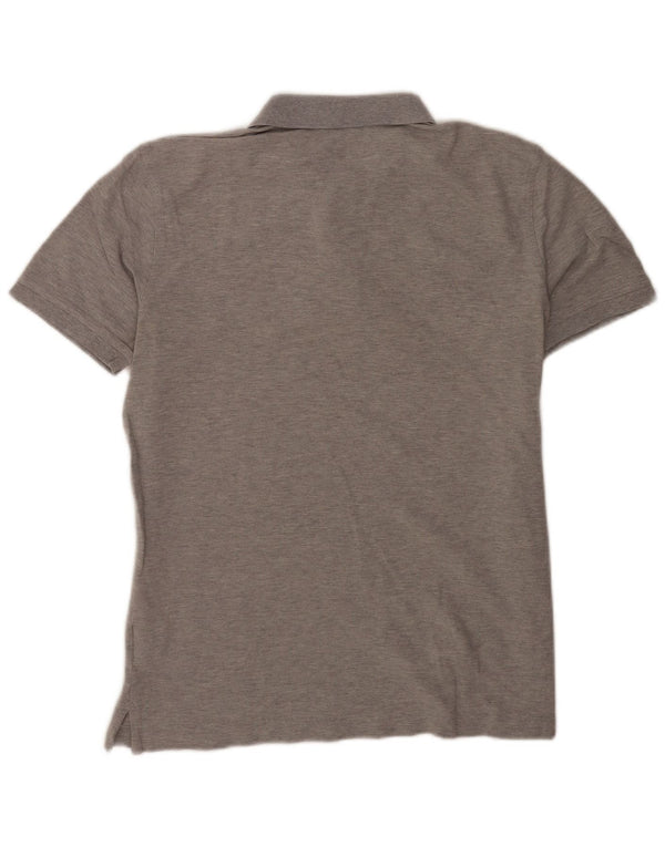 Benetton Polo Homme Large Gris Coton