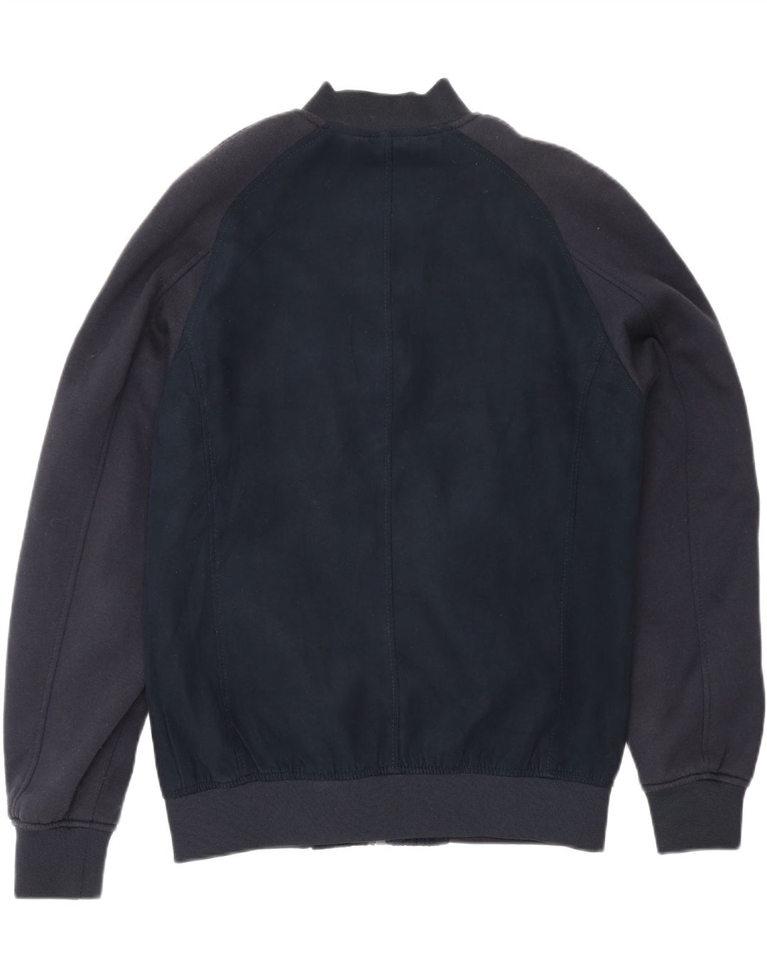 Zara Veste Bomber Homme UK 40 Large Bleu Marine