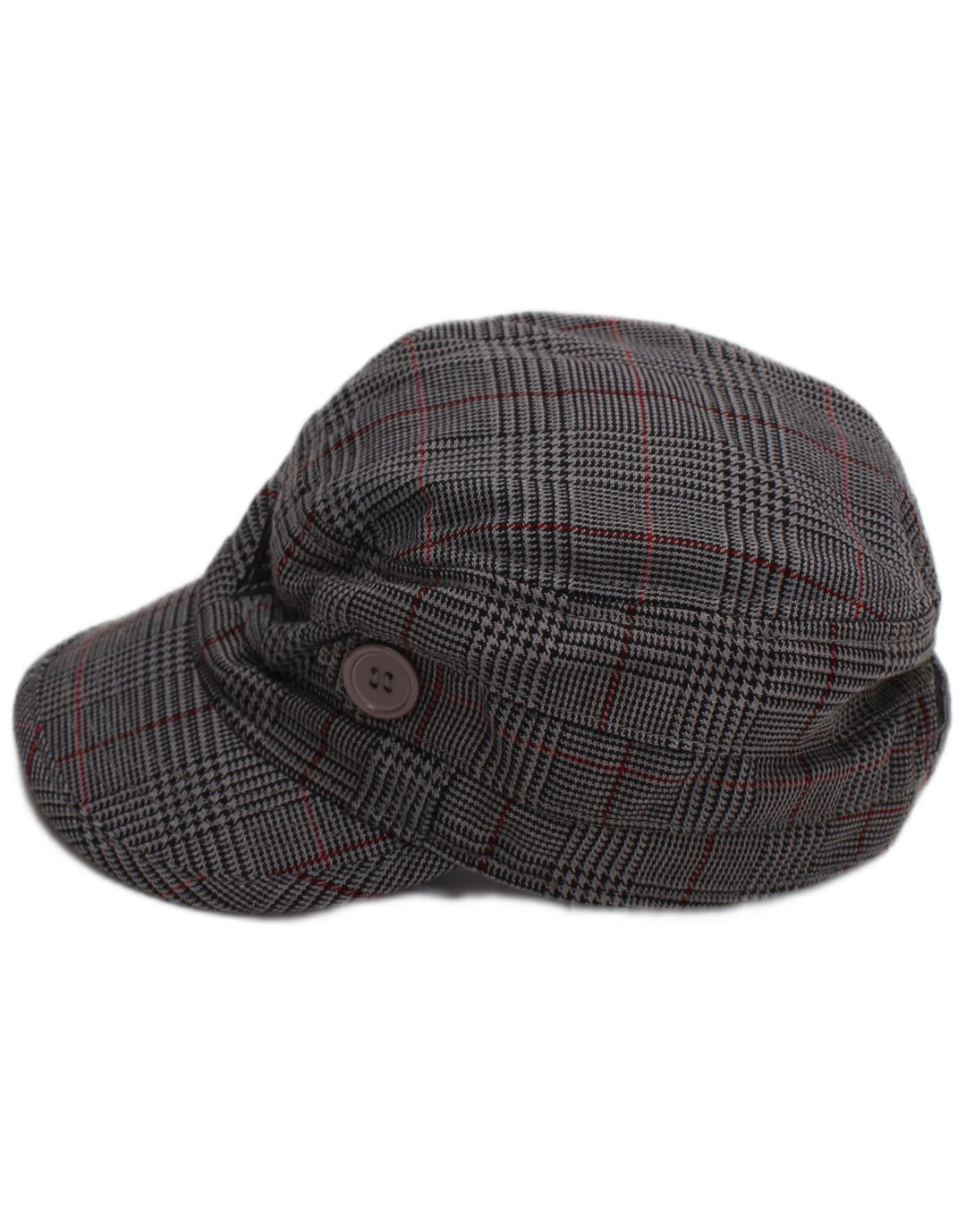 Roxy Casquette Newsboy Femme Taille Unique Gris Pied-de-Poule