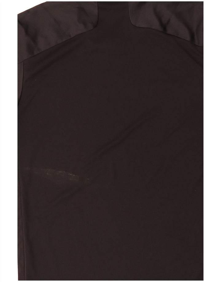Adidas Hommes Aeroready T-Shirt Haut Moyen Noir Fines Rayures Polyester