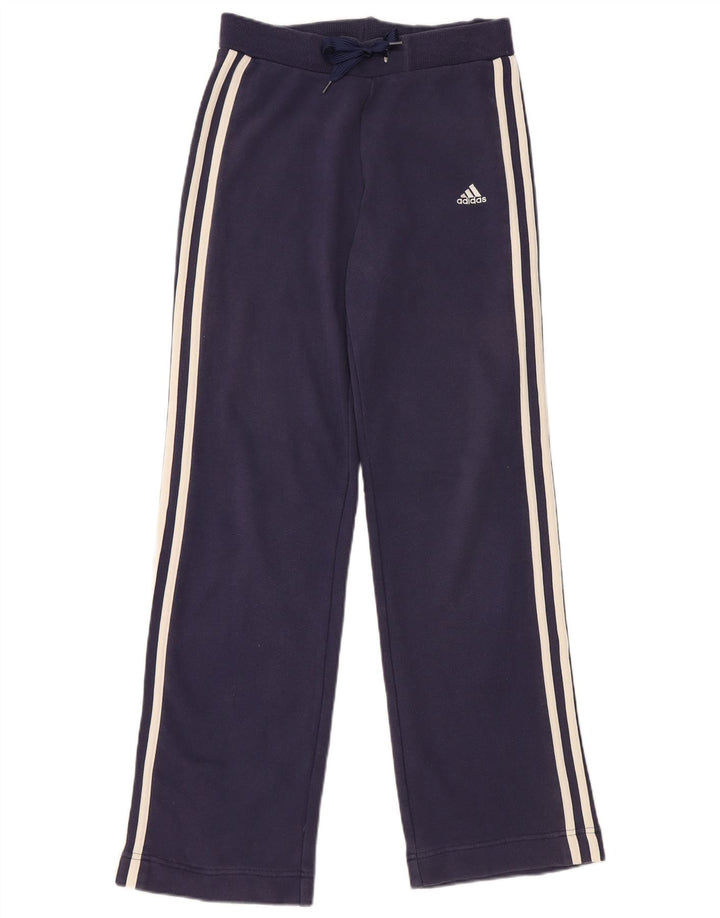 ADIDAS Pantalon de survêtement pour homme UK 10 Small Bleu marine Coton