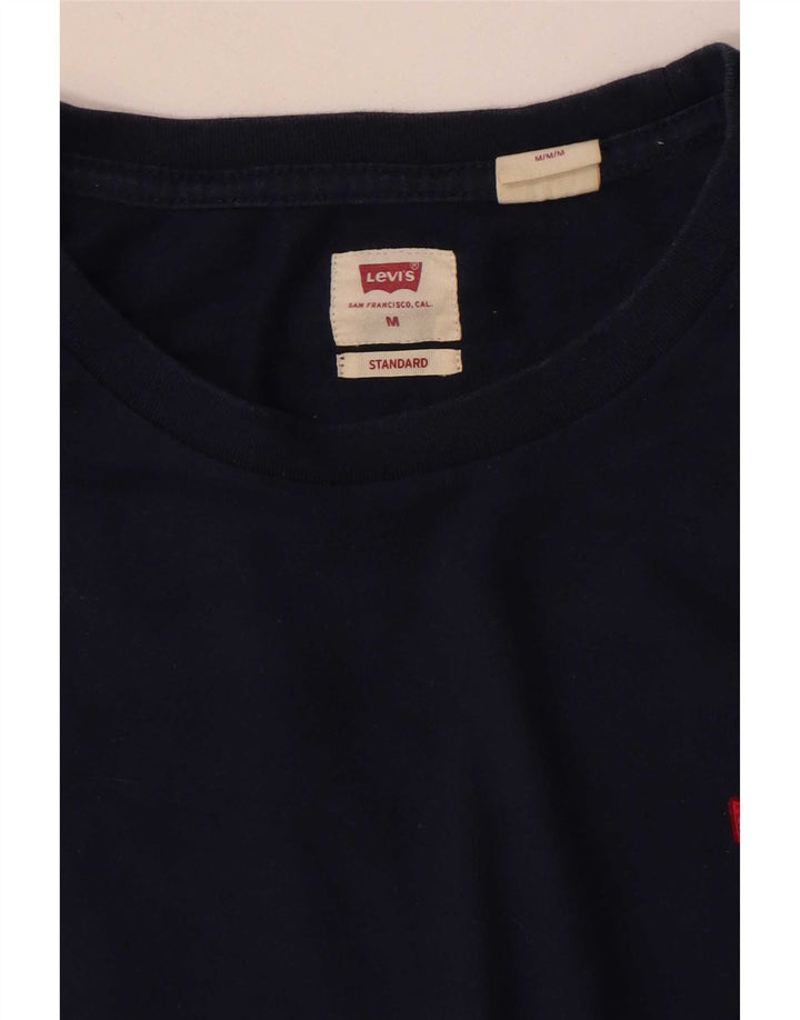 Levi's Tee-Shirt Standard Homme Bleu Marine Moyen