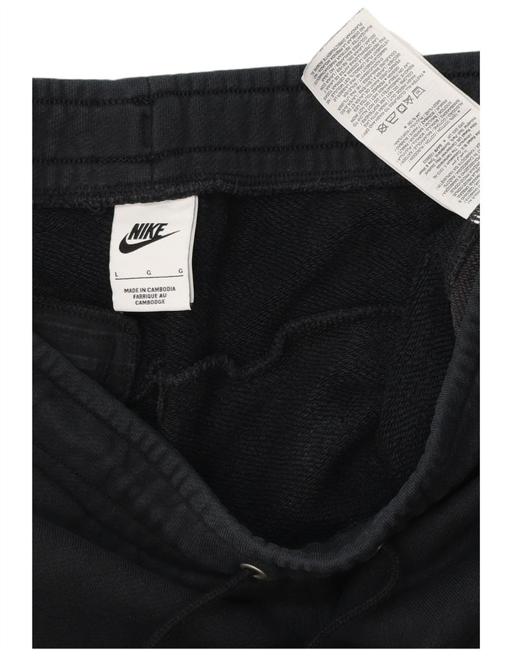 NIKE Short de sport pour homme Large en coton color block noir