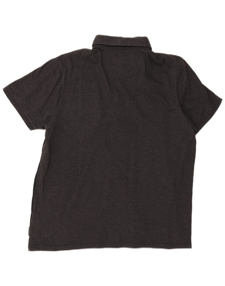 Ted Baker Polo Homme Taille 4 Grand Bleu Marine Colorblock Coton