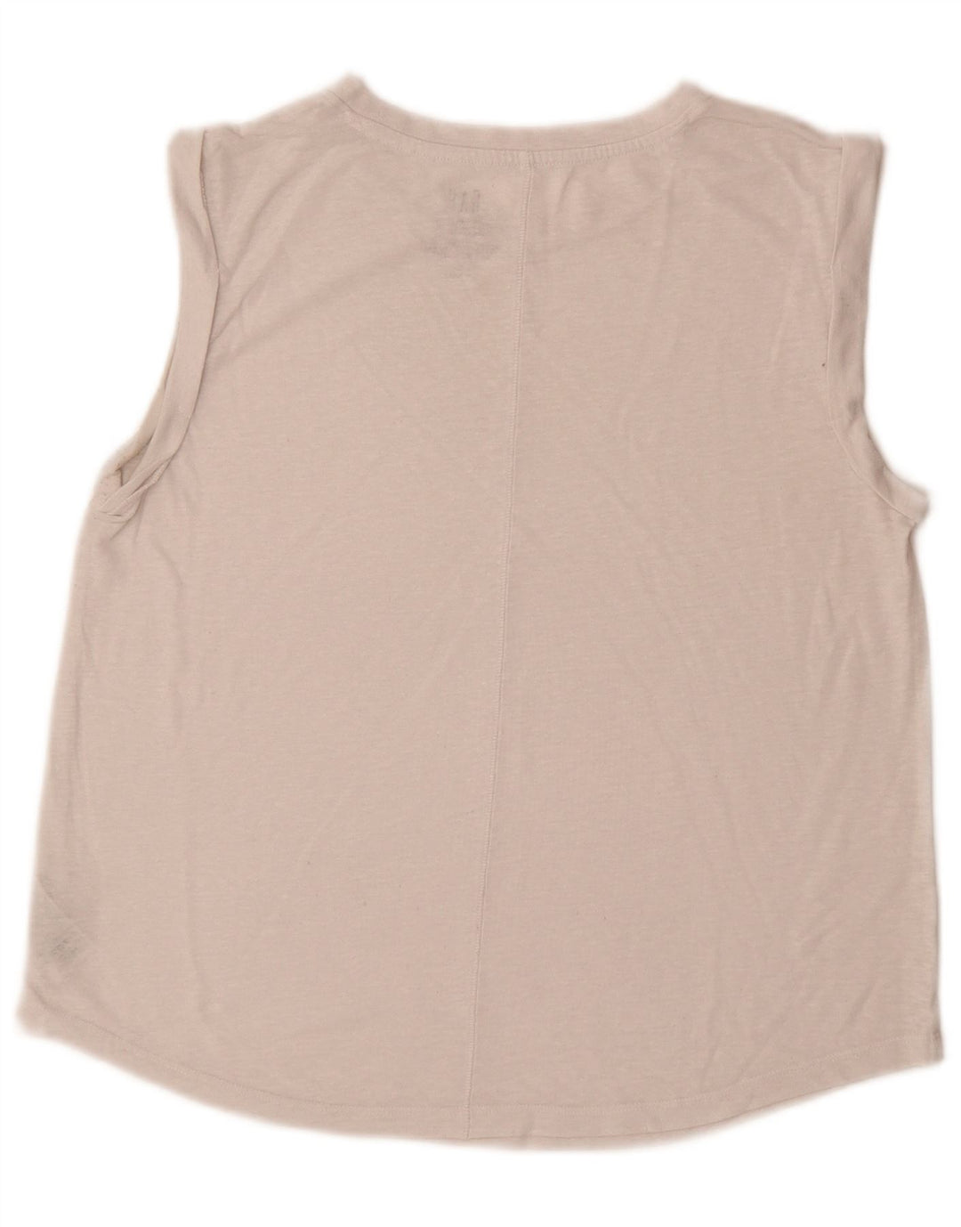 Gap Débardeur Femme UK 14 Lin Blanc Moyen