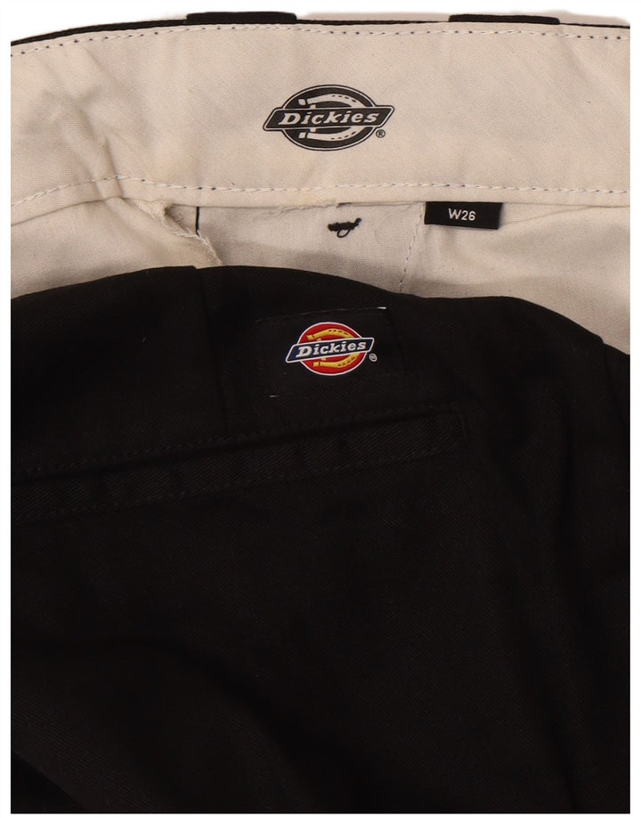 Dickies Pantalon Chino Droit Femme W26 L29 Noir