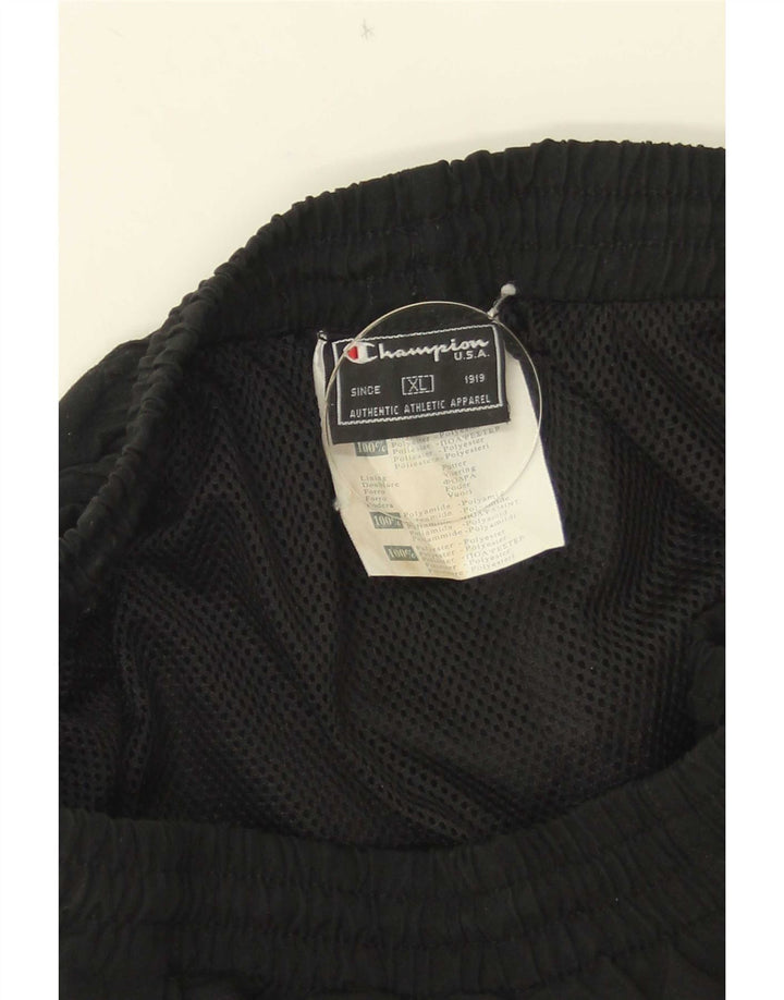 Champion Pantalon de Survêtement Homme XL Noir Polyester