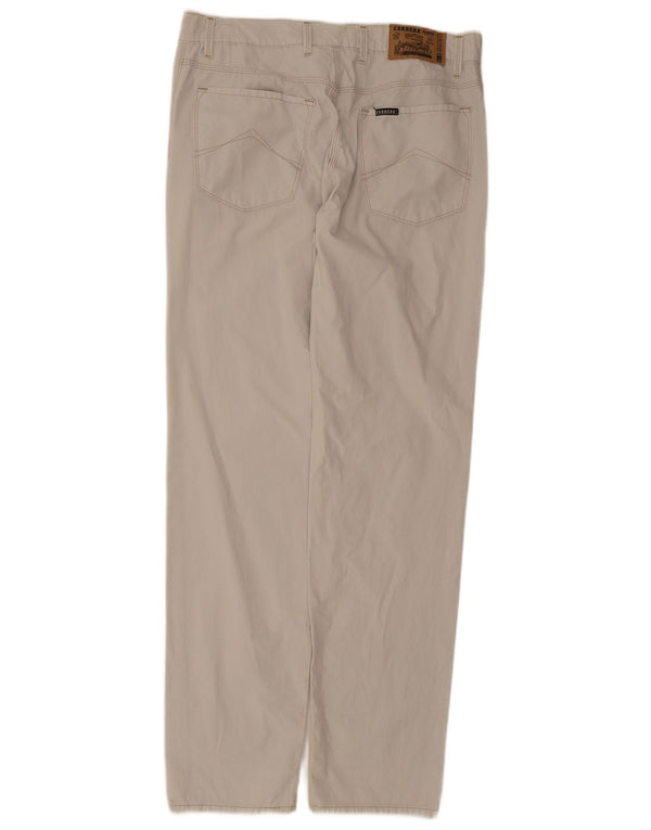 Carrera Pantalon décontracté droit W36 L34 Blanc cassé en coton