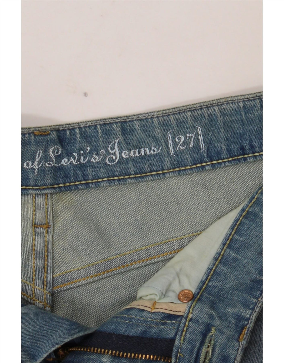 LEVI'S Jean Skinny Femme W27 L32 Bleu