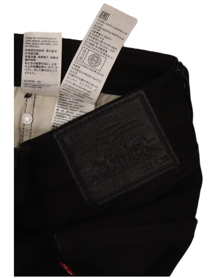 Levi's Jean Slim 511 Homme W32 L30 Noir Coton