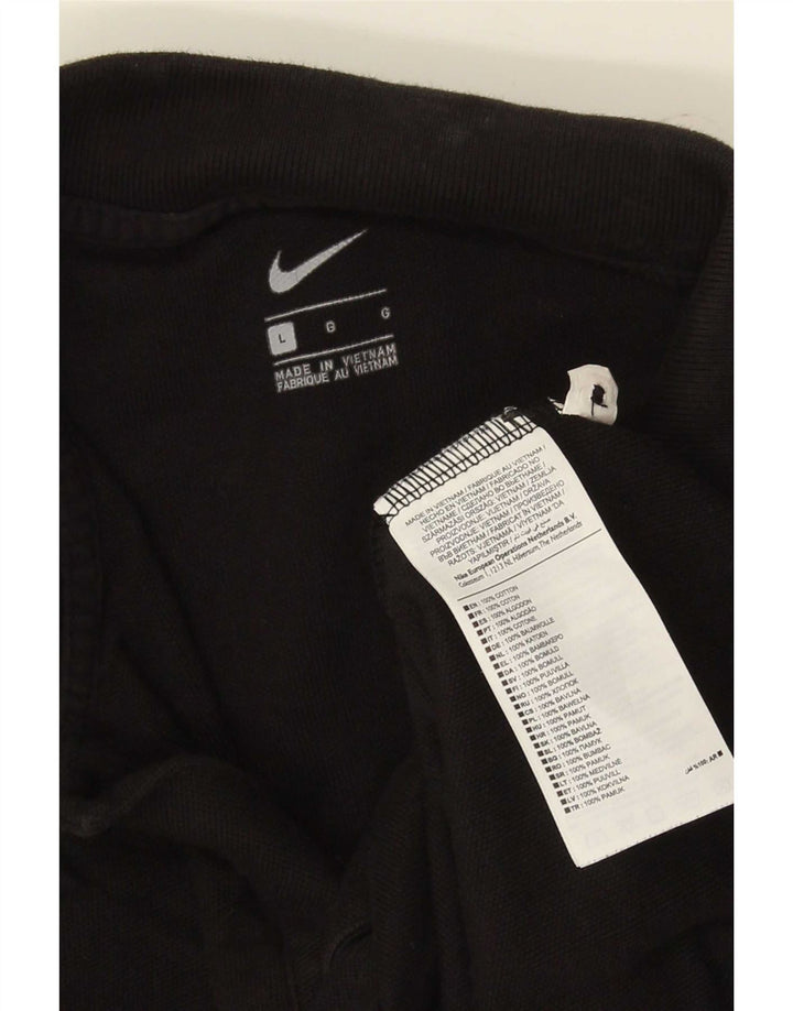 Nike Polo Homme Grand Noir Coton
