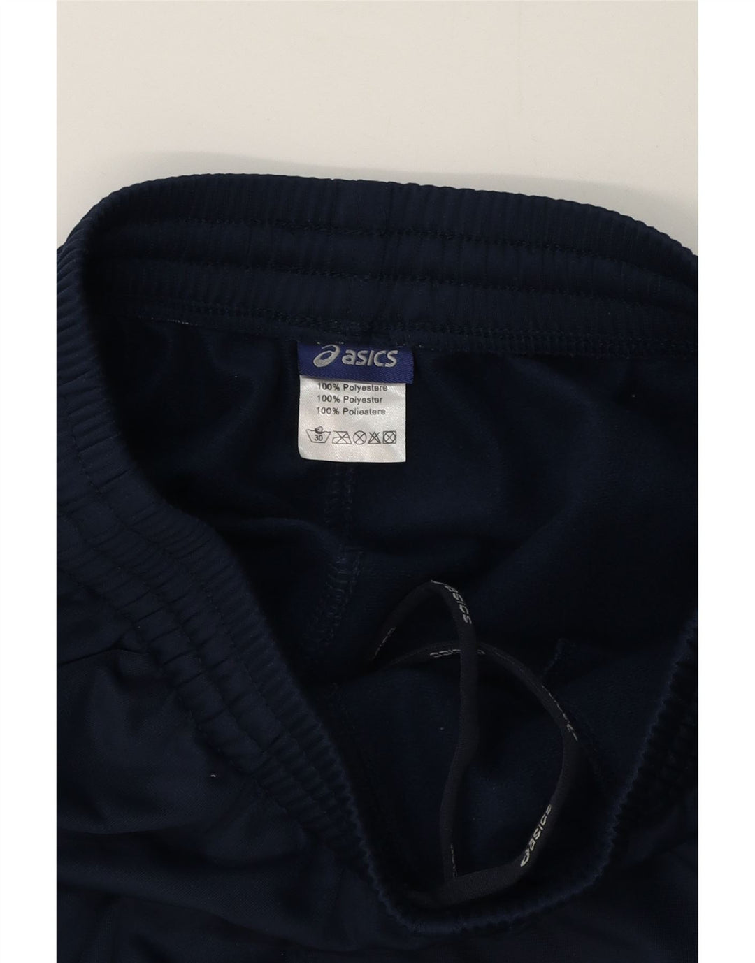 Asics Pantalon De Survêtement Homme Bleu Marine Moyen Polyester