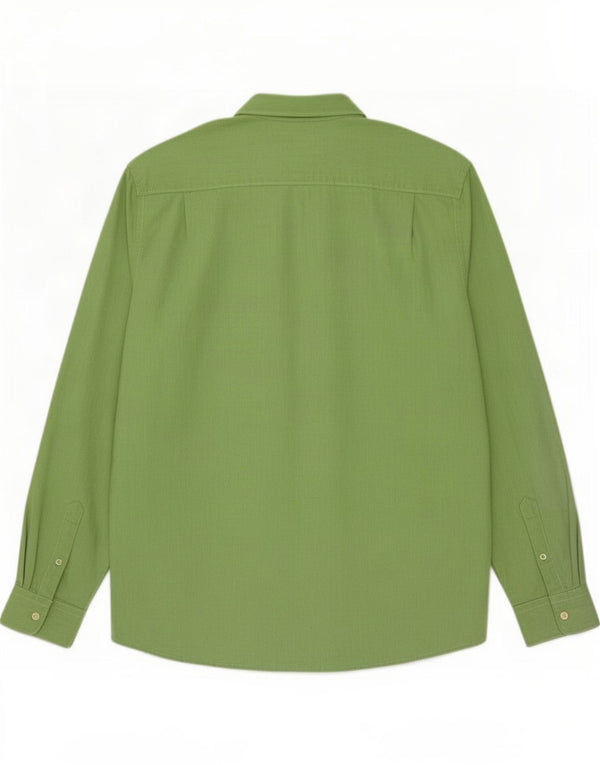 Springfield Chemise Regular Fit XL Coton Vert Homme