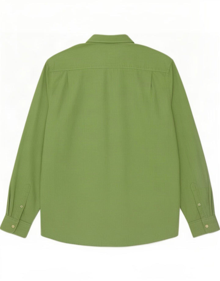 Springfield Chemise Regular Fit XL Coton Vert Homme
