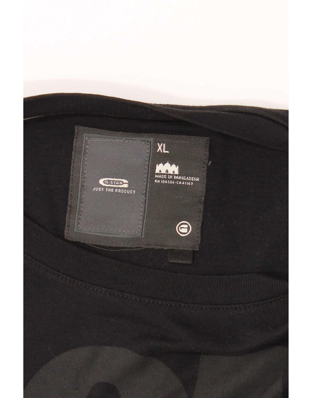 G-Star Homme Graphic Top Manches Longues XL Noir
