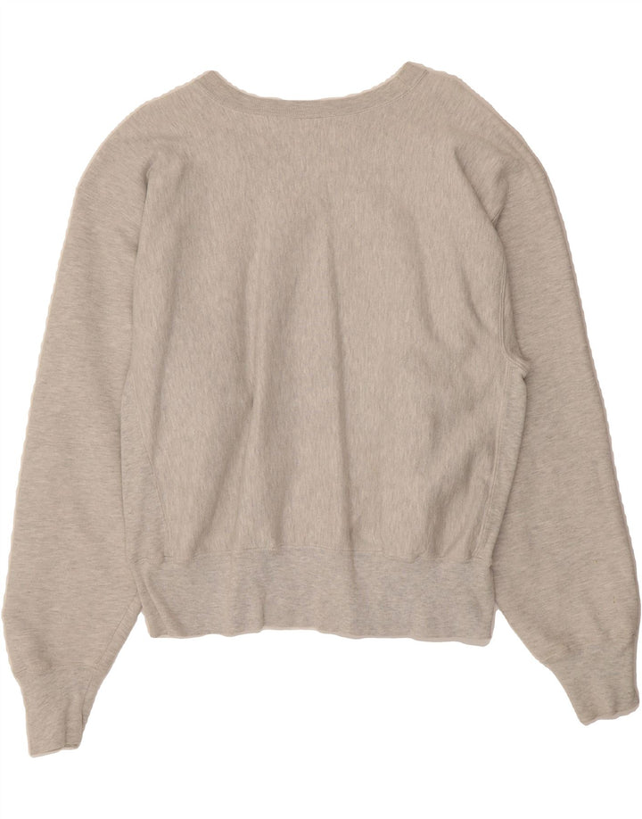 CHAMPION Womens Sweatshirt Jumper UK 16 Large Grey Cotton Vintage Champion and Second-Hand Champion from Messina Hembry 