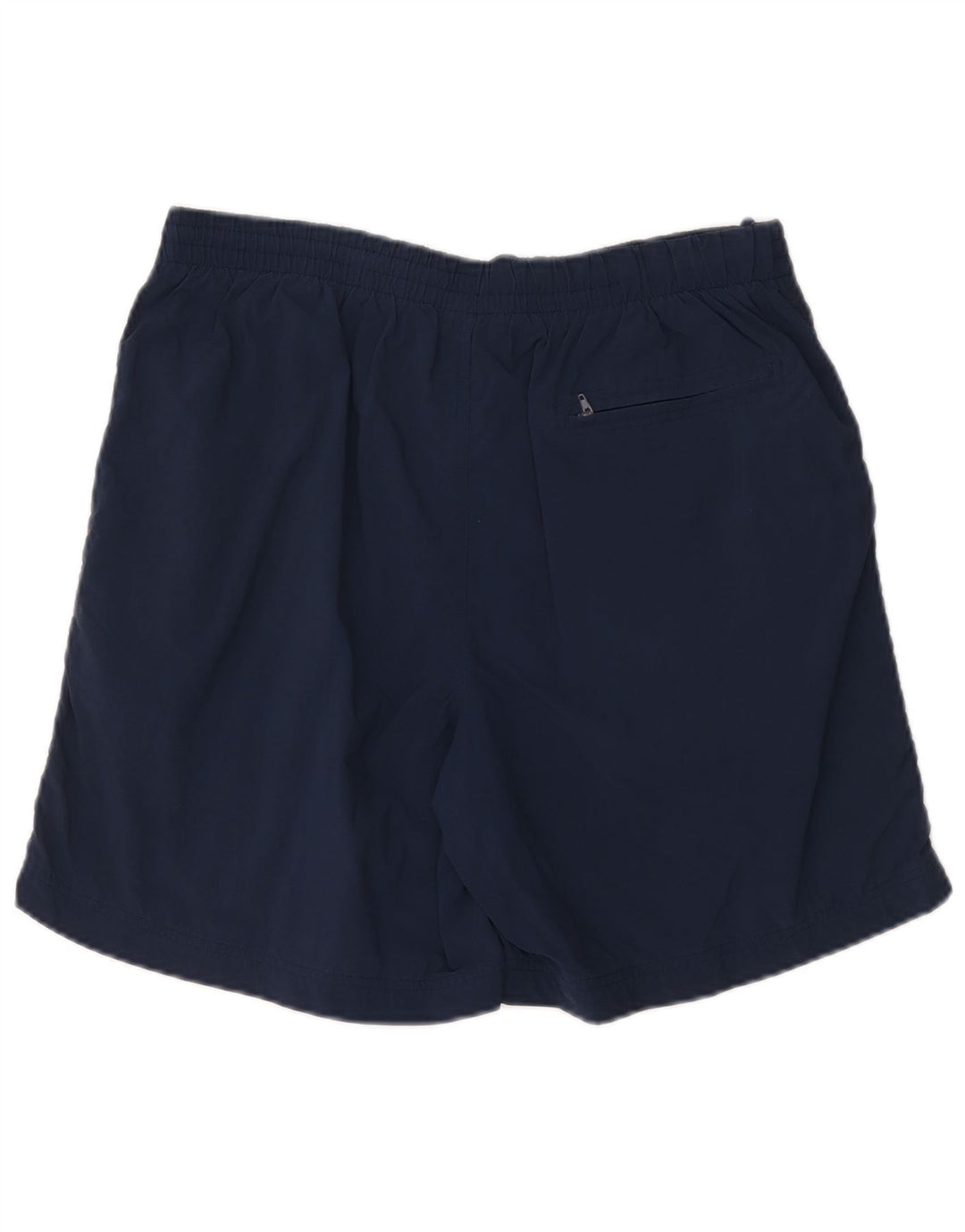 Reebok Short de Sport Homme Large Bleu Marine Nylon