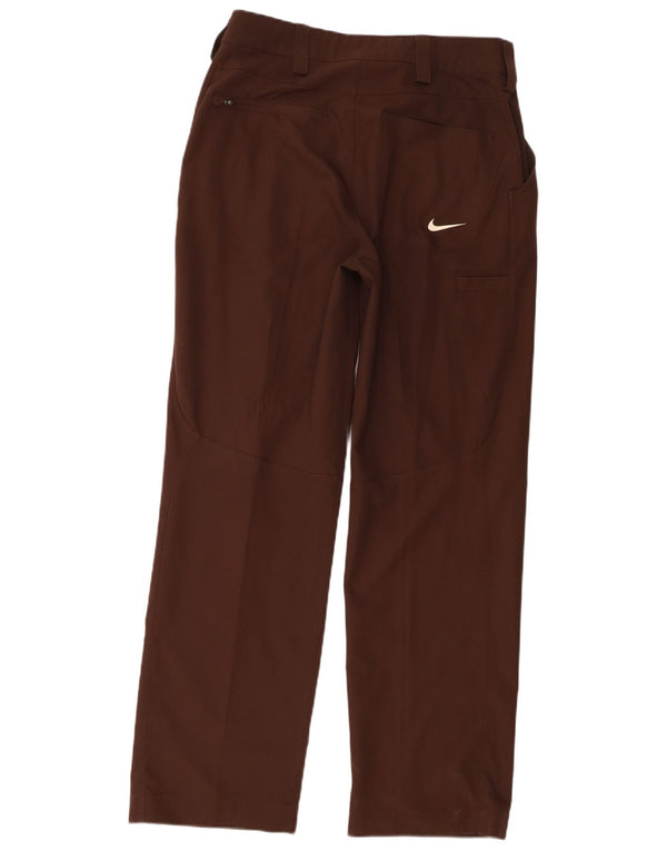 Nike Pantalon cargo droit de golf coupe décontractée pour homme W32 L31 Marron Polyester