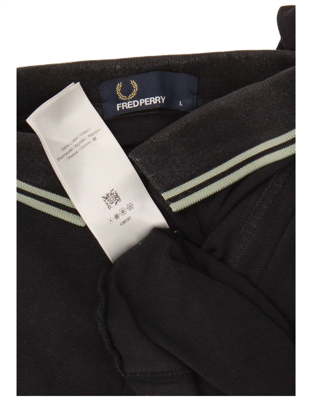 Fred Perry Polo Homme Grand Noir Coton