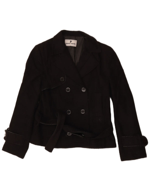 Pierre Cardin Caban Femme IT 46 Large Noir Polyester