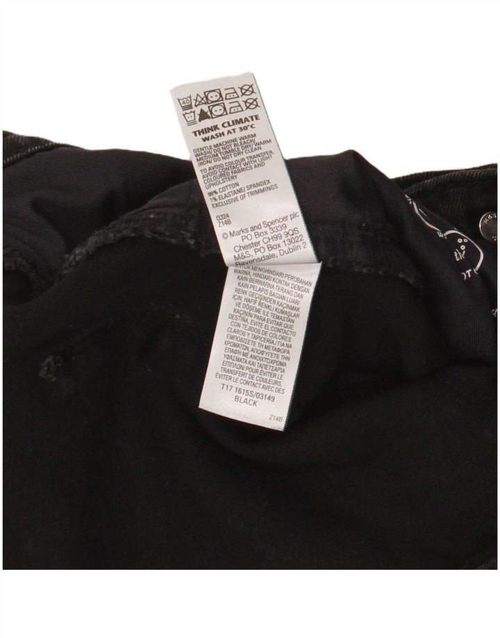 Marks & Spencer Jean Slim Homme W34 L31 Coton Noir