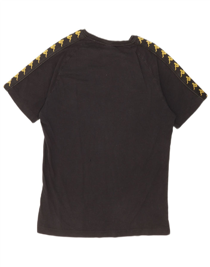 Kappa T-Shirt Graphique Homme Noir Moyen