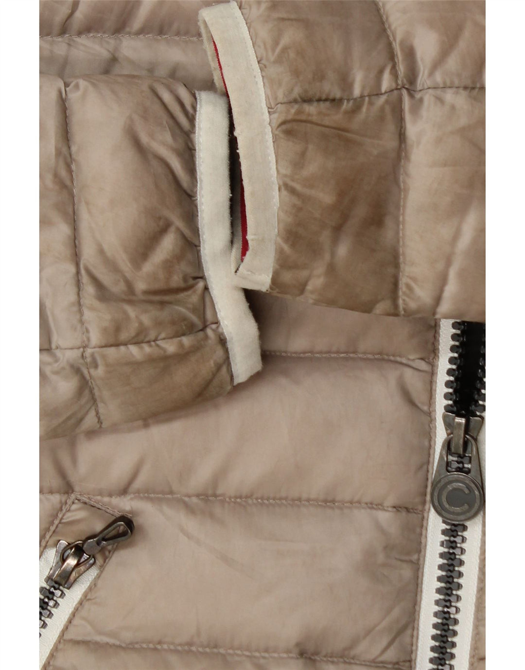 Colmar Veste matelassée à capuche pour femme IT 40 Small Beige