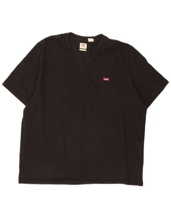 Levi's T-Shirt Coupe Standard Homme Noir XL Coton