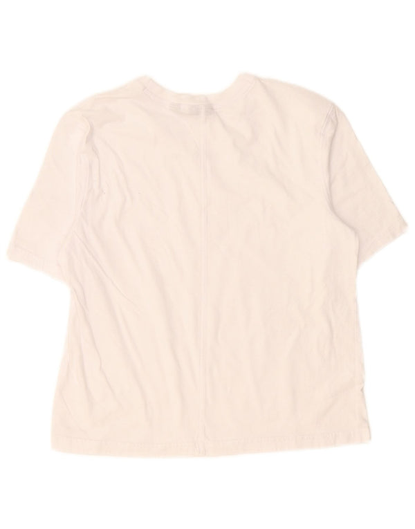 Calvin Klein T-shirt pour femme UK 6 XS Blanc