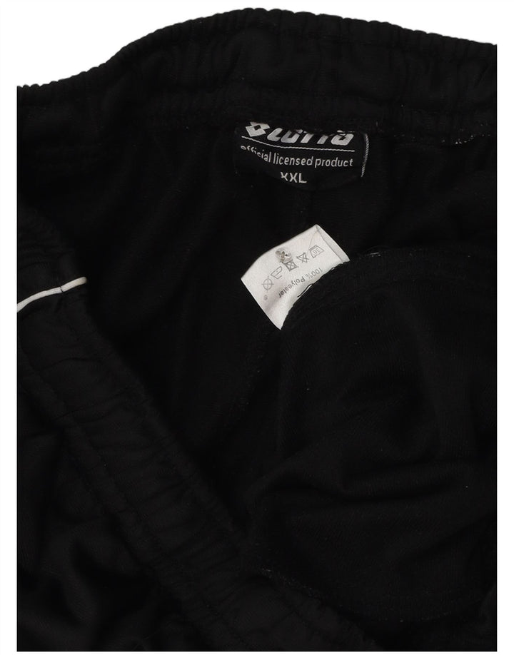 Lotto Pantalon de survêtement pour homme Joggers 2XL Noir Polyester