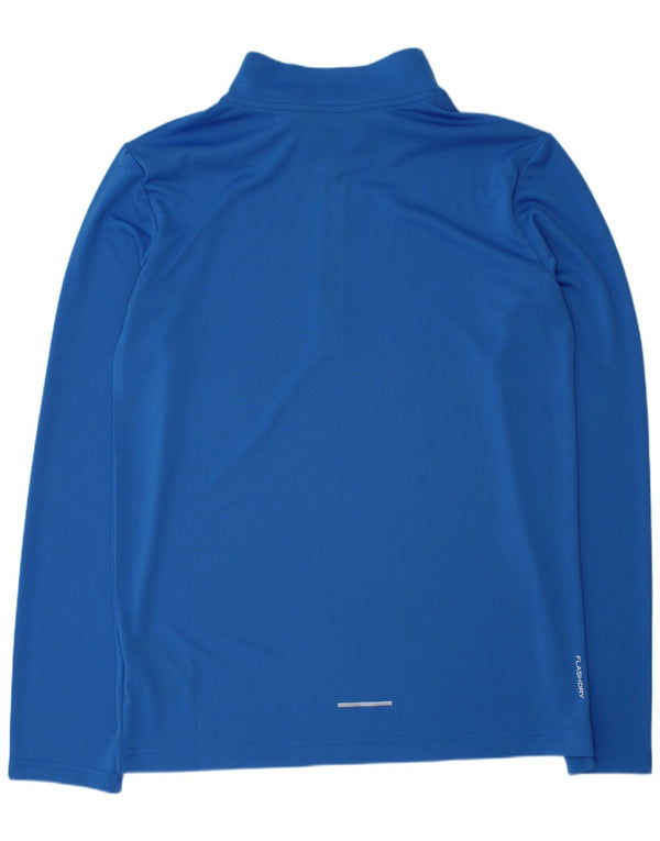 The North Face Haut de survêtement à col zippé pour garçon 13-14 ans Grand Bleu