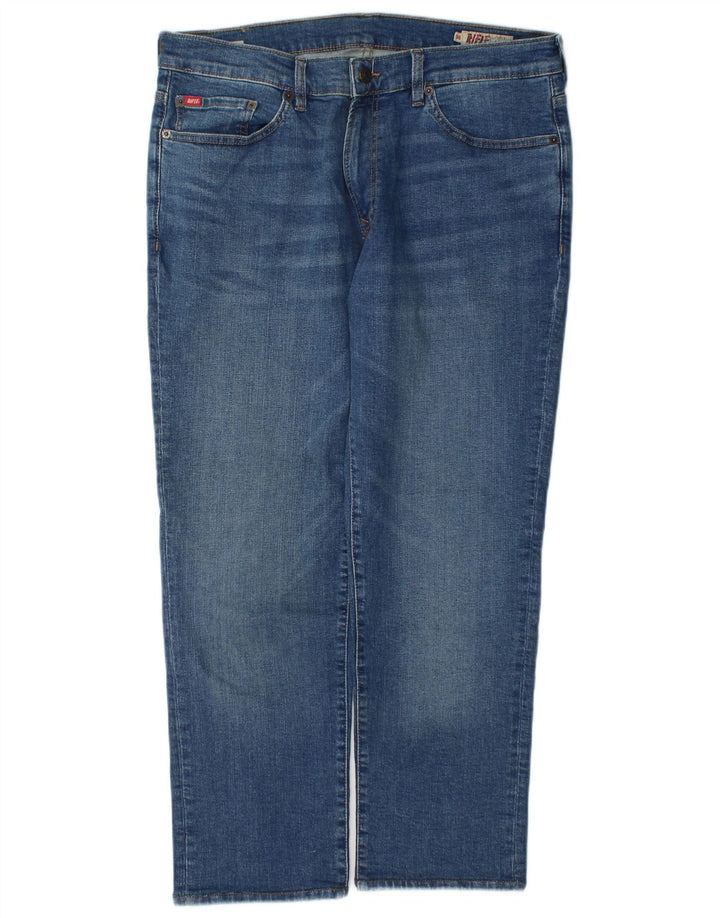 Jean droit Rifle homme W36 L28 bleu coton